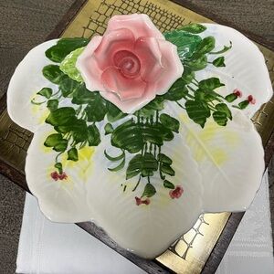 Majolica Vintage Plate Trinket‎